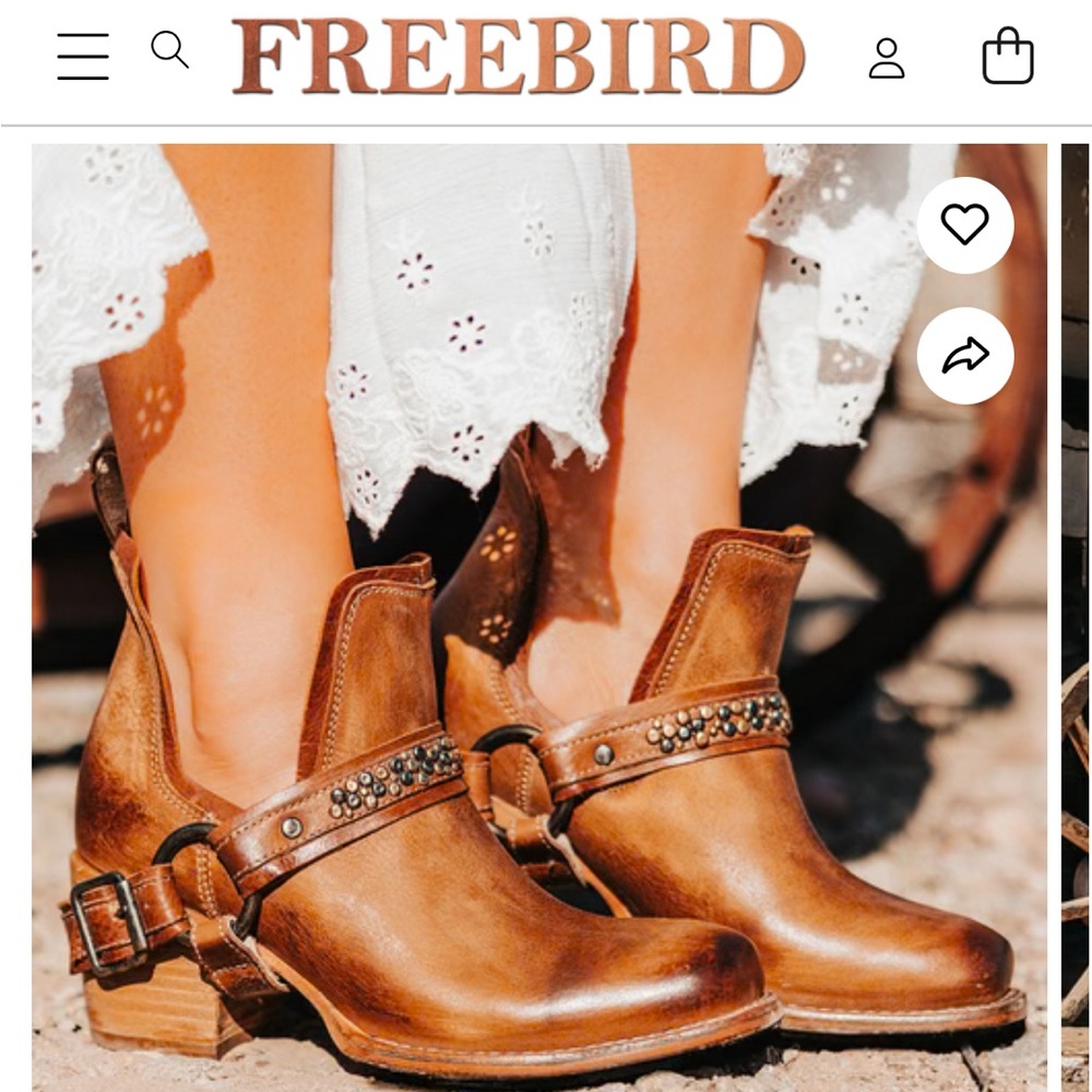 Freebird slip on booties